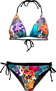 BECO the world of aquasports Bikini Indian Summer mit exotischen Blüten bunt 38 B BECO the world of aquasports Bikini Indian Summer mit exotischen Blüten bunt 38 B