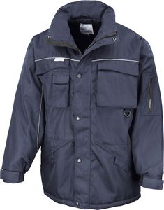 Result WORK-GUARD Uni zimní bunda Pracovní oděv Parka R72X Multicoloured Navy/Navy 3XL