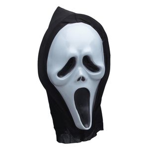 Party x People 64123 Scream Maske für Erwachsene 100% Polyester, 38 cm x 15 cm