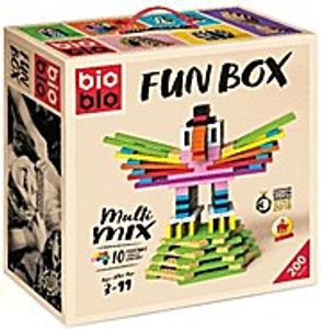 BioBlo 64024 Fun Box "Multi-Mix" s 200 stavebními bloky
