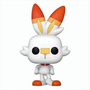 Funko POP 69081 | Pokémon Figur von Hopplo | Typ Feuer | Scorbunny | Pokémon Game | Sammelfigur