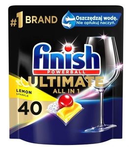 Finish Quantum Ultimate kapsułki do zmywarki tabletki All in 1 lemon 40 szt