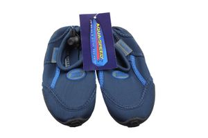 Aqua-Speed Kinder Schuhe Badeschuhe Schwimmschuhe Gr. 28 blau Neu