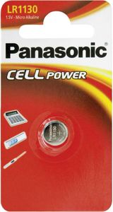 Panasonic LR1130L/1BP - Baterie LR1130 - Alkalisch - 65 mAh