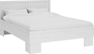 Manželská postel Provence 1L, 160x200, bílá borovice / dub lefkas, lamino