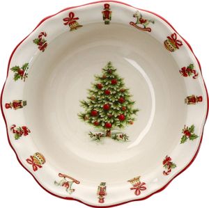 Maestro Natale miska Ø17,5cm 470ml keramická miska na polévku a cereální sušenky