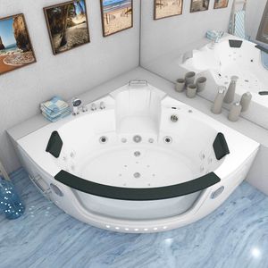 Whirlpool Pool Badewanne  Wanne W05H-TH-SC 140x140cm