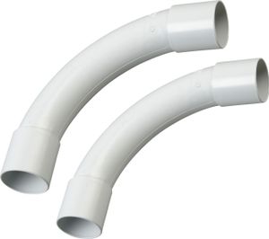 Kopp Steckbogen für Stangenrohr 90°, M16, 2er Pack