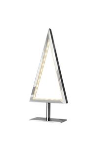 Sompex LED Tischleuchte Pine-s  | Chrom | Höhe 28cm | Dekoleuchte