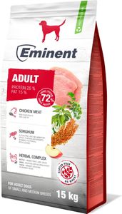 Prémiové krmivo Eminent Adult 15kg