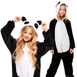 Onesie Kigurumi Pyjamas Panda Verkleidung Kostüm Kinder 95-105cm