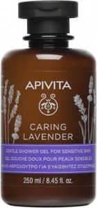 Apivita Gelová péče o tělo Pečující levandulový jemný sprchový gel pro citlivou pokožku 250 ml