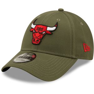 New Era 9Forty Strapback Cap - NBA Chicago Bulls oliv
