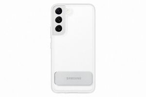 EF-JS901 Clear Standing Cover für Galaxy S22, Transparent Handyhülle