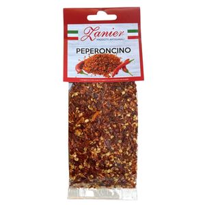 Getrocknete Chili-Flocken, Peperoncino Frantumato, 60 g, Zanier