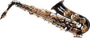 Karl Glaser Eb (Es) Alt Saxophon mit Koffer Mundstück & Blättchen schwarz