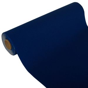 Papstar Tischläufer, Tissue ROYAL Collection 24 m x 40 cm dunkelblau 84315