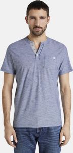 Tom Tailor Shirt Henley Shirt T-Shirt gestreift