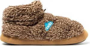 NUVOLA. Hausschuhe Herren Damen rutschfester Sohle warm gepolstert bequem braun 36/37 EU - UNBOC