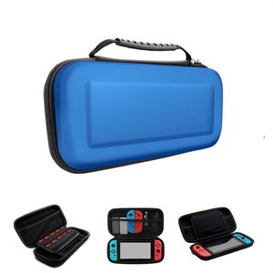 Tasche Kompatibel mit, Nintendo Switch/Switch OLED Tragetasche mit Mehr Platz, Schutzhülle Hülle Case für Zubehör ,Blau