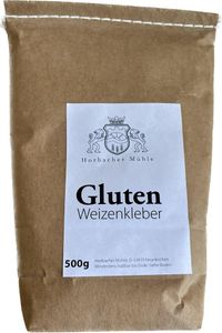 Weizenkleber (Gluten) 500 g Horbacher Mühle, Weizengluten, Mehlverbesserer