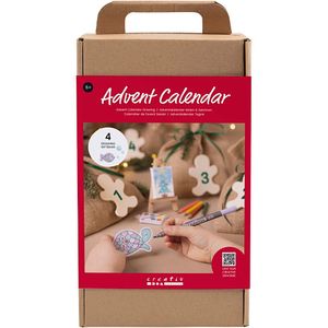 Creativ Company CC Adventskalender, kreative Geschenke, Zeichnung