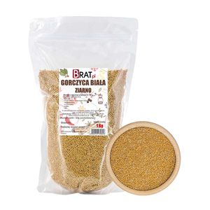 Biele horčičné semeno 1kg Brat.pl