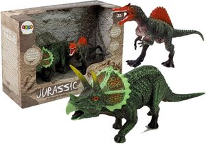 Dinosaurier Spinosaurus, Triceratops Figurenset