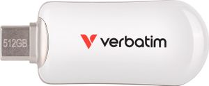 Verbatim 30231 USB-Flash-Laufwerk 512 GB USB Typ-C 3.2 Gen 1 (3.1 Gen 1) Weiß