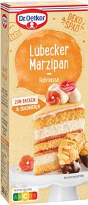 Dr. Oetker Lübecker Marzipan Rohmasse zum Dekorieren g.g.A 200g