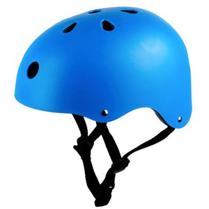 Helm, verstellbar, stoßfest, EPS-Innenfutter, Skating-Fahrradhelm zum Radfahren-Blau,Größe:L 58-61cm