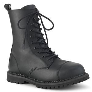 Demonia RIOT-10 Ankle Boots Stiefeletten schwarz, Größe:40 (US-M8)