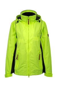 BRIGG  Damen Outdoor Jacke neongelb wasserdicht reflektierend  Funktionsjacke 46