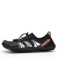Uni Leichte Barfuß Wasserdichte Schuhe Schnell Trocknende Watschuhe,Farbe:Schwarz,Größe:42