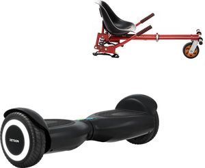 6.5 calowy hoverboard z amortyzatorami Hoverkart, Jetson Prism Black, i czerwony hoverkart z podwójnymi amortyzatorami, Smart Balance 6.5 calowy hoverboard z amortyzatorami Hoverkart, Jetson Prism Black, i czerwony hoverkart z podwójnymi amortyzatorami, Smart Balance