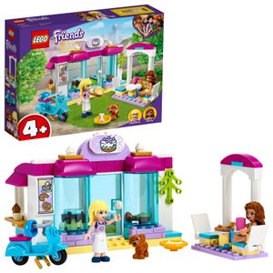 LEGO 41440 Friends Heartlake City Bäckerei Spielset, Spielzeug ab 4 Jahren für Jungen und Mädchen mit Stephanie und Olivia Mini Puppen