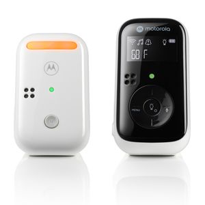 Motorola Babyphone PIP11 - 300 M Reichweite - Zwei-Wege-Kommunikation - Nachtlicht und Schlaflieder - Weiß