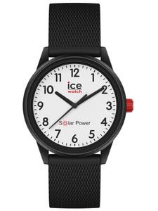 Ice Watch Armbanduhr - ICE solar power - Black white - Numbers - Small  - 3H - 018478