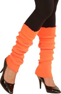 80er Beinstulpen neon-orange