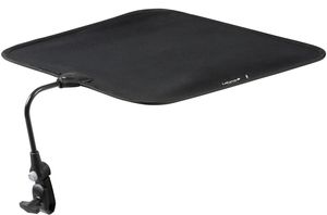 Lafuma Sonnenschutz, klemmbar und verstellbar, UV-beständig, 46 x 61 x 26 cm, Polyester / Kunststoff / Metall, schwarz