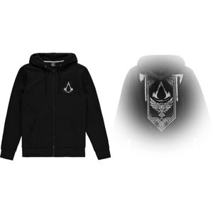 Assassin's Creed Valhalla - Kapuzenjacke - Crest Banner schwarz Gr. L