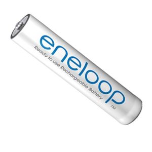 1 x Sanyo Panasonic Eneloop AAA Micro weiß