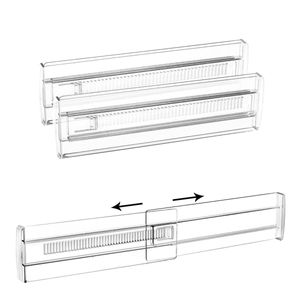 INF Schubladentrennwand, Trennbrett, verstellbares Trennwerkzeug Transparent