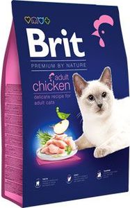 Granule pre mačky Brit Premium by Nature Cat Adult Chicken 800 g