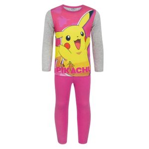 Pokémon - pyžamo pre dievčatá NS7774 (116) (Ružová)