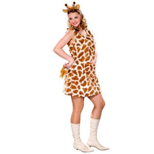 Giraffen Kostüm Malou für Damen, Größe:36 / 38