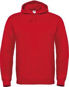 B&C WUI21 | Herren Kaputzenpulli / Sweat ID.003 / Moderner Schnitt - Farbe: Red - Größe: L B&C WUI21 | Herren Kaputzenpulli / Sweat ID.003 / Moderner Schnitt - Farbe: Red - Größe: L
