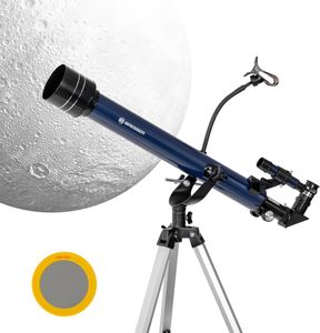 Bresser® Skylux Teleskop 60/700 AZ | mit viel Zubehör, Sonnenfilter und Smartphone-Nutzung | inkl. Alu-Standfuß Bresser® Skylux Teleskop 60/700 AZ | mit viel Zubehör, Sonnenfilter und Smartphone-Nutzung | inkl. Alu-Standfuß
