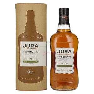 Isle of Jura 13 Years Old TWO ONE TWO Single Malt Scotch Whisky 47,50 %  0,70 Liter