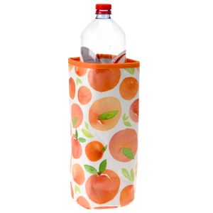 Flaschenkühltasche Flaschenkühler Flaschenhülle Kühltasche Flaschenkühltasche Wasserflasche Trinkflasche Isoliertasche 1,5l Pfirsich